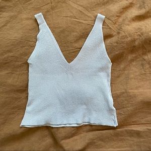 Brandy Melville Cropped Sweater Tank